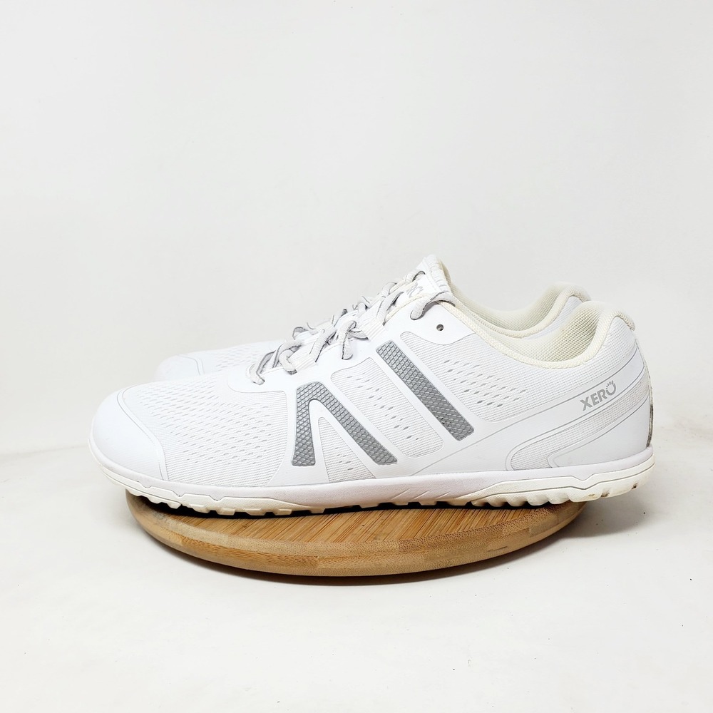 Xero HFS II Shoes Womens 10.5 White Barefoot Minimalist Running Walking Sneaker